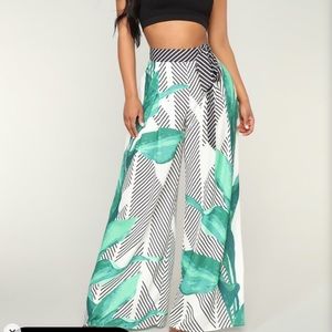 Brand New With tags!! Wide leg/high waist pants